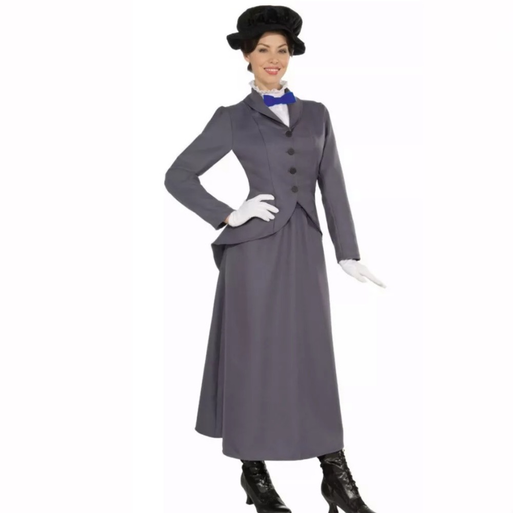🆕 ENGLISH NANNY Women’s Costume Mary Poppins Hat